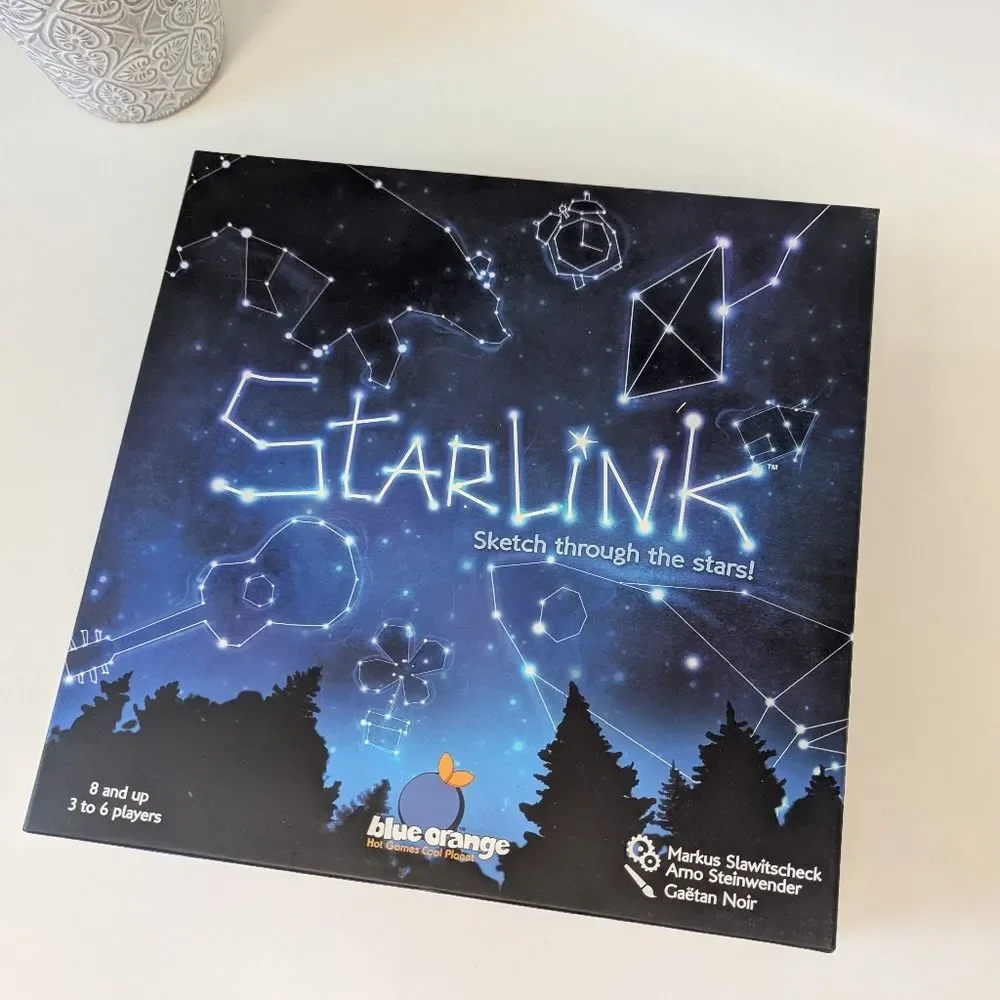 Starlink Constellation Drawing Party Game Ages 8+ Like NEW Birthdays Gifting